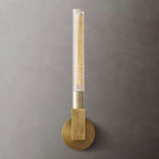 Cannele Ribbed Glass Wall Sconce