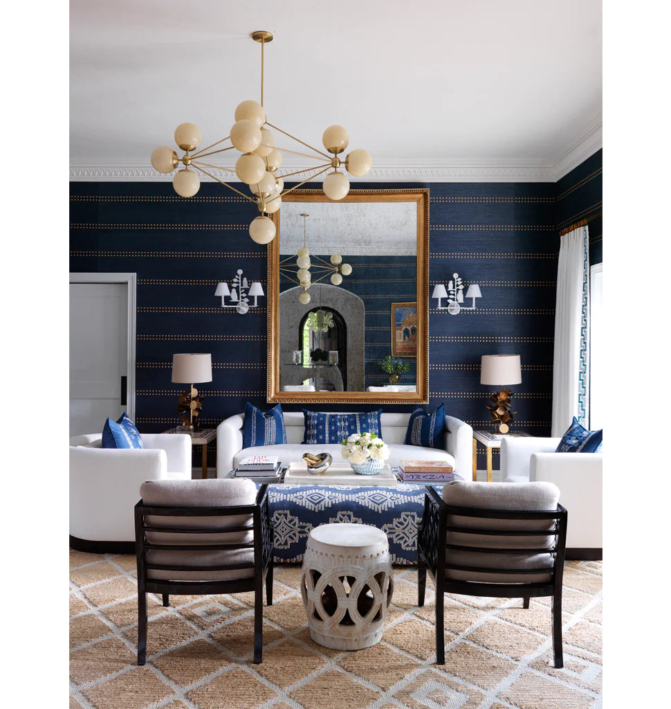 Modo Chandelier 39" - 4 Sided, 15 Globes