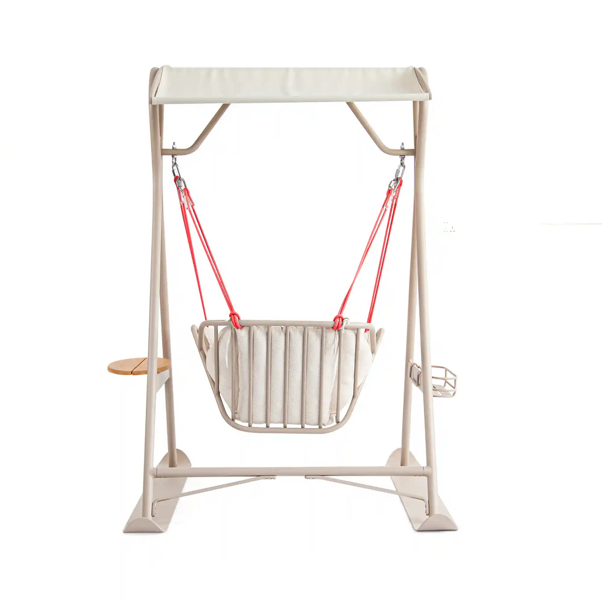 Retreat Aluminum Outdoor Canopy Swing with Water Repellent Cushions