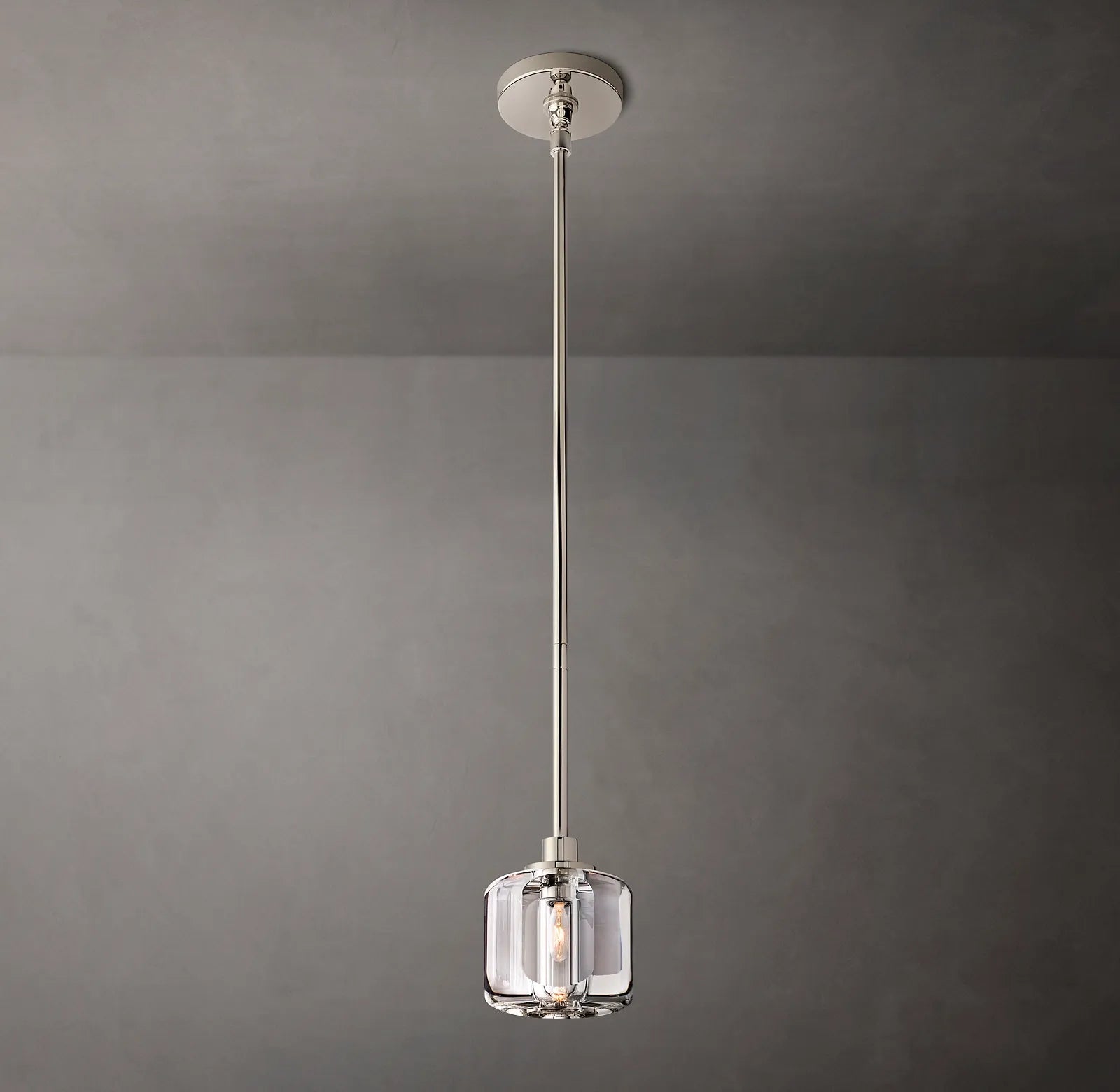 Demaret Sculpted Crystal Pendant Light