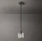 Demaret Sculpted Crystal Pendant Light