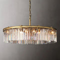 Rhys Beveled Prism Round Chandelier 43"