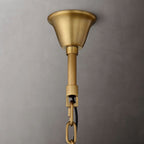 Rhys Beveled Prism Round Chandelier 43"
