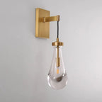 Rain Aura Glass Wall Sconce