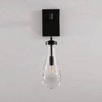 Rain Aura Glass Wall Sconce