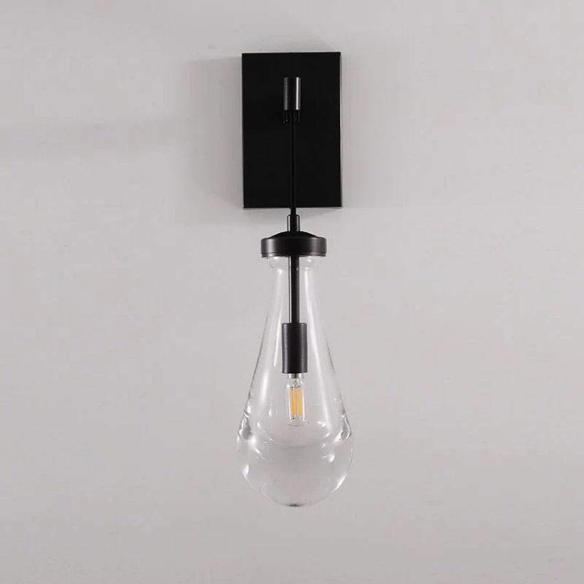 Rain Aura Glass Wall Sconce