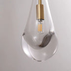 Rain Aura Glass Wall Sconce