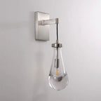 Rain Aura Glass Wall Sconce