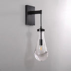 Rain Aura Glass Wall Sconce