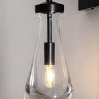 Rain Aura Glass Wall Sconce