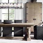 Harlow Faceted Crystal Rectangle Chandelier 62"