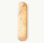 Rivage Lisse Veined Alabaster Wall Sconce