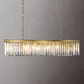 Rhys Beveled Prism Linear Chandelier 49"