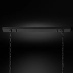 Rhys Beveled Prism Linear Chandelier 60"