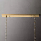 Rhys Beveled Prism Linear Chandelier 60"