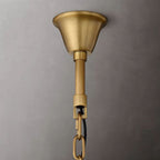 Rhys Beveled Prism Round Chandelier 32"
