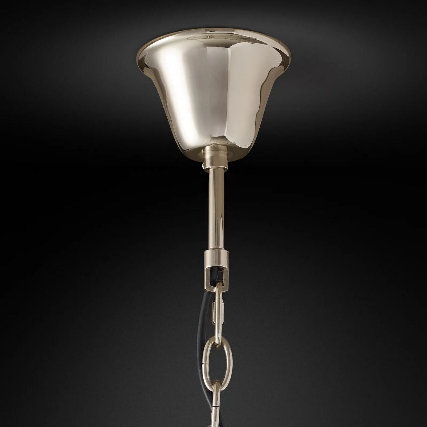 Rhys Beveled Prism Round Chandelier 32"