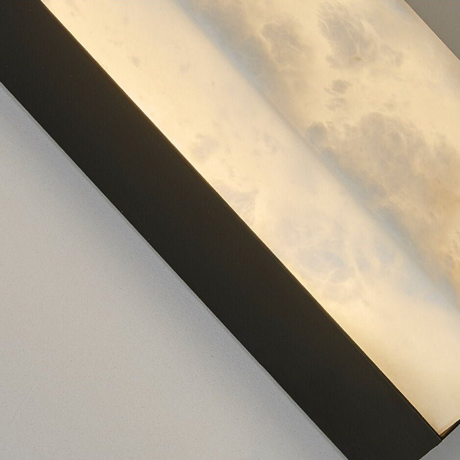 buyLinden Marble Sconce, Black - Morsale