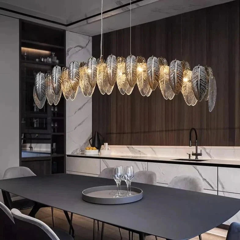 buyGiatti Modern Glass Dining Room Chandelier - Morsale