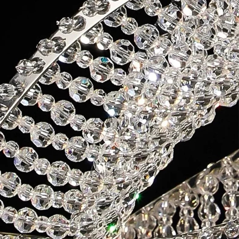 Alleri crystal chandelier in a modern interior