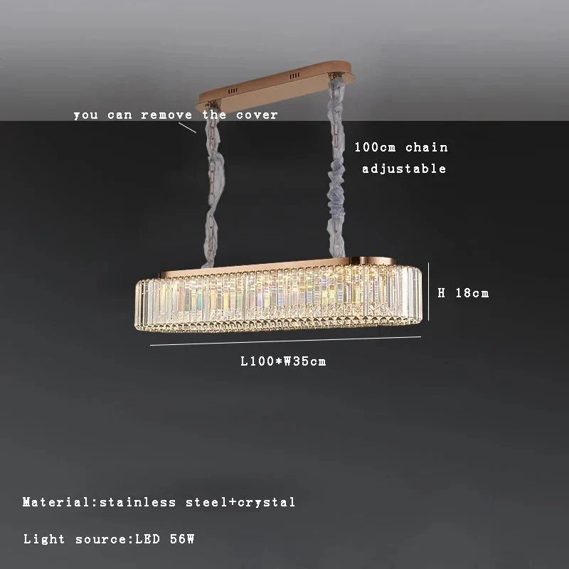 Gio crystal dining chandelier four available sizes comparison