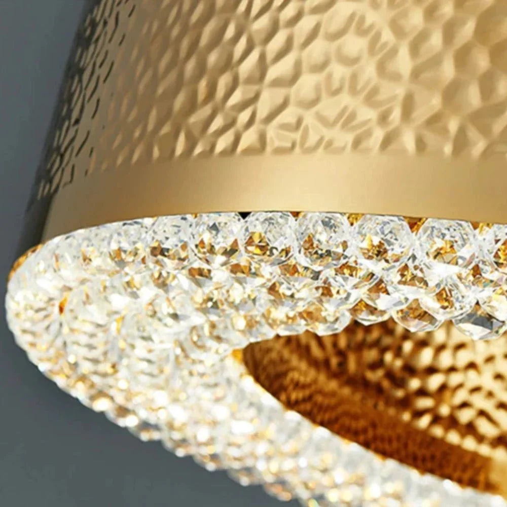 buyGiovanni Gold Crystal Dining Chandelier - Morsale