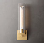 Savile Crystal Block Square Wall Sconce