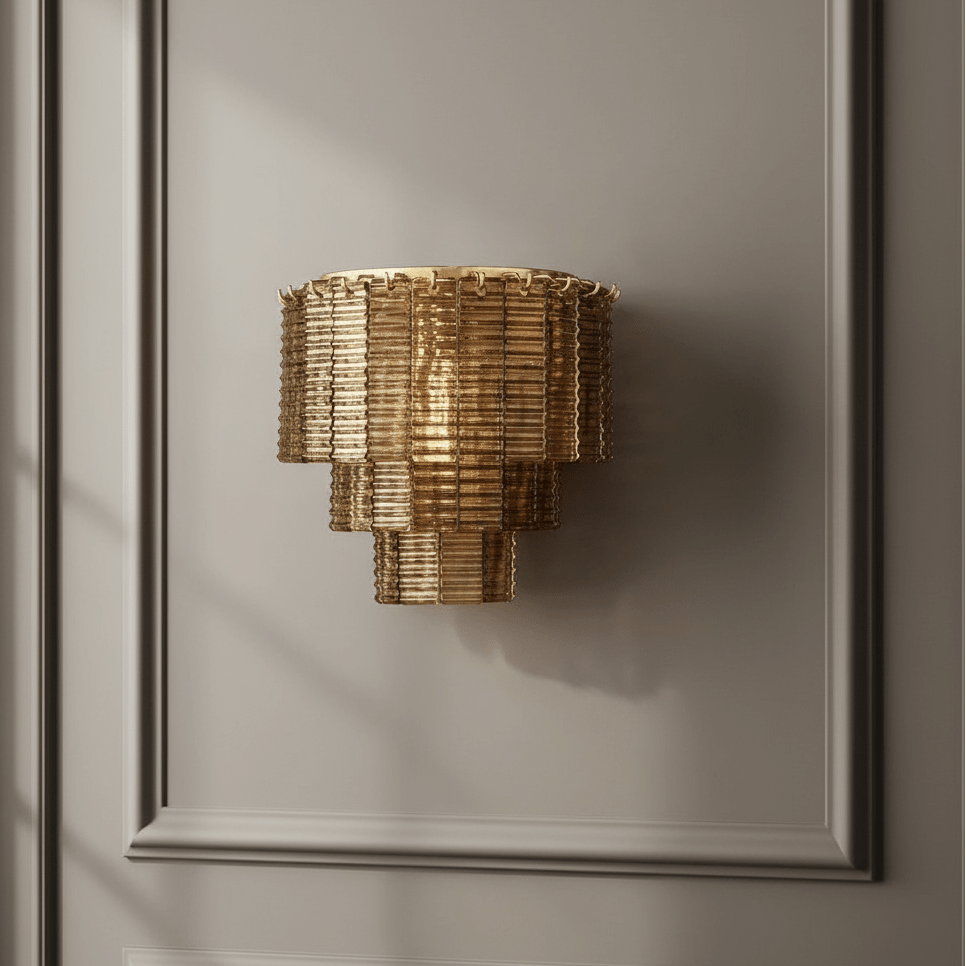 buyPalermo Smoked Glass Wall Sconce - Morsale