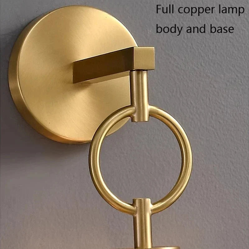 buyEmilia Copper & Glass Wall Pendant - Morsale