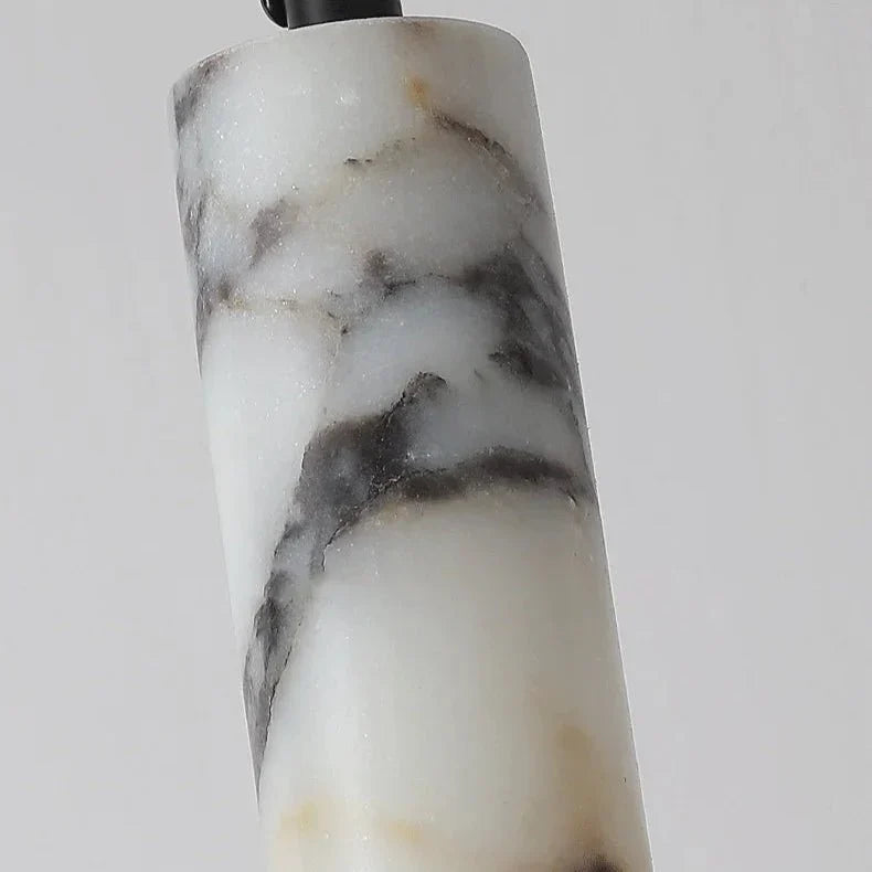 Valmont marble pendant light close-up
