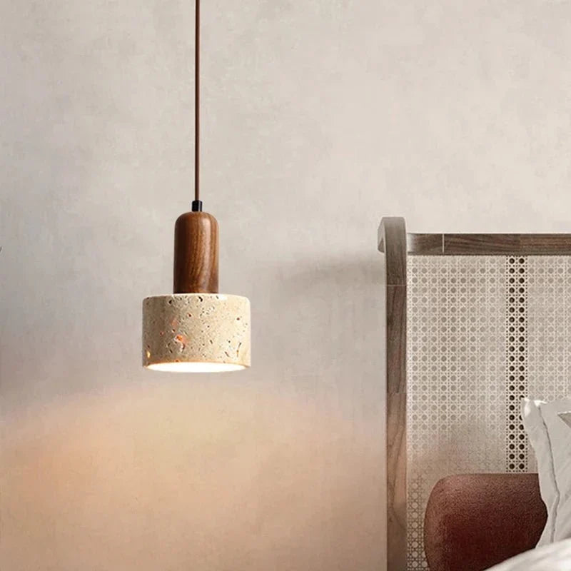 buyCarrara Travertine Dome Pendant - Morsale