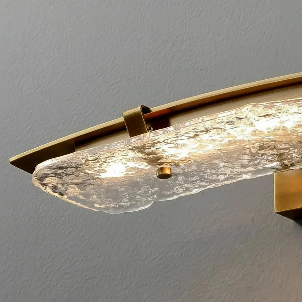 buyVerena Copper & Glass Wall Sconce - Morsale