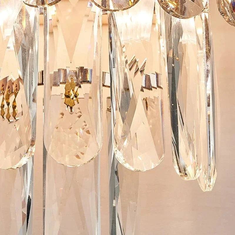 Lazzo crystal wall sconce full view