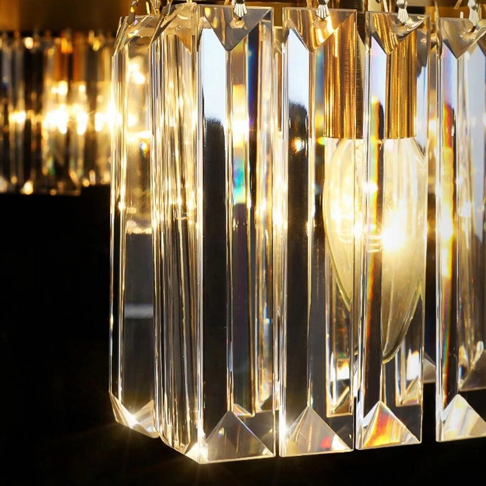 buyGio 32" Modern Crystal Chandelier - Morsale