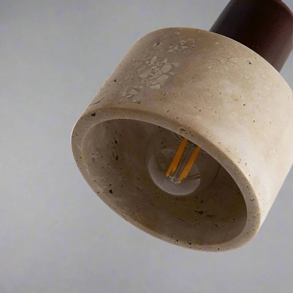 buyCarrara Travertine Dome Pendant - Morsale