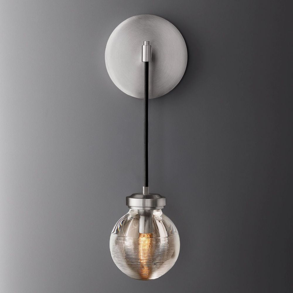 Pearl Carved Inciso Wall Sconce
