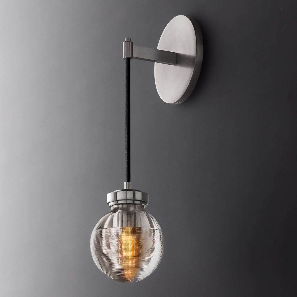 Pearl Carved Inciso Wall Sconce