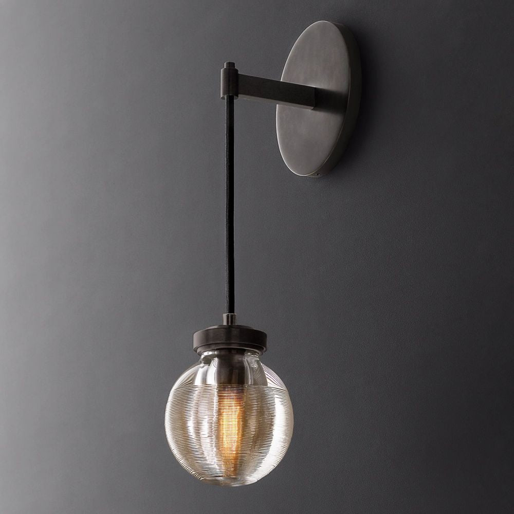Pearl Carved Inciso Wall Sconce