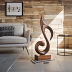 Mid Century Abstract Sculpture For Outdoor Garden Style