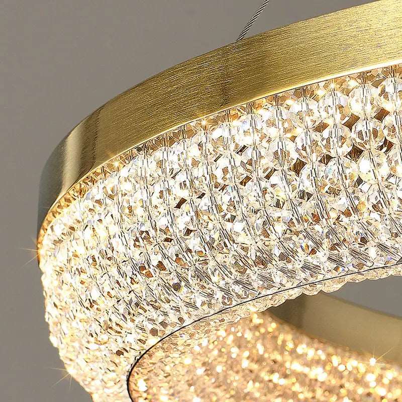 buyBergamo Crystal Dining Chandelier - Morsale