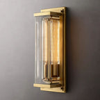 Savile Crystal Block Grand Square Wall Sconce