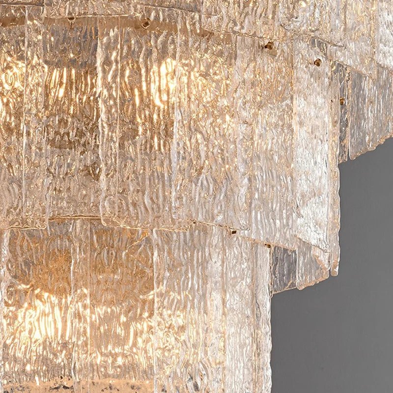 Detail of the Retford modern chandelier frame