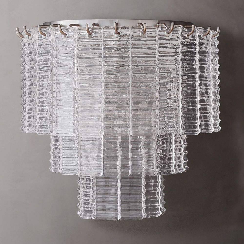 Sirene Draped Glass Wall Sconce