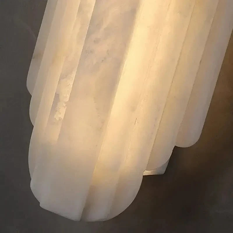 Arina marble sconce close-up