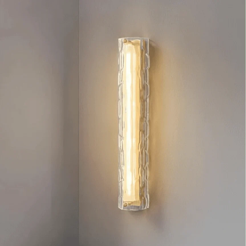 buyRenzo Glass & Copper Wall Sconce - Morsale
