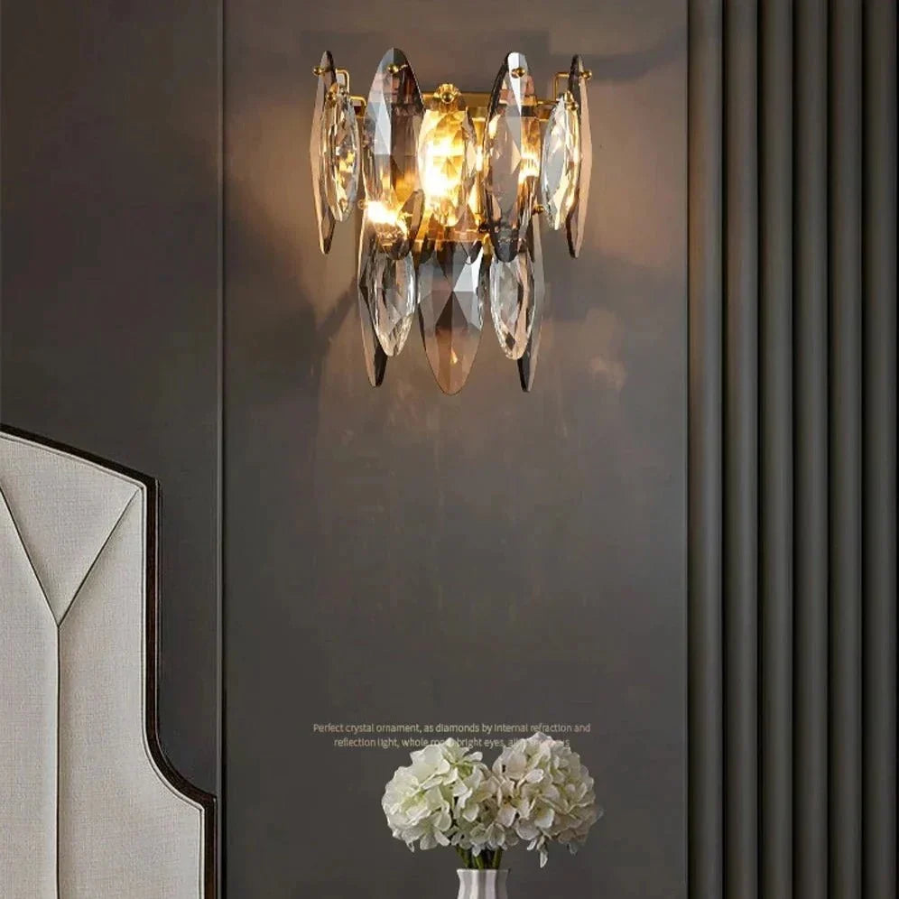 buyLazzo Crystal Wall Sconce - Morsale