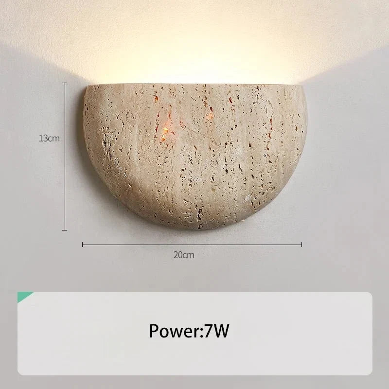 buyLina Travertine Wall Light - Morsale