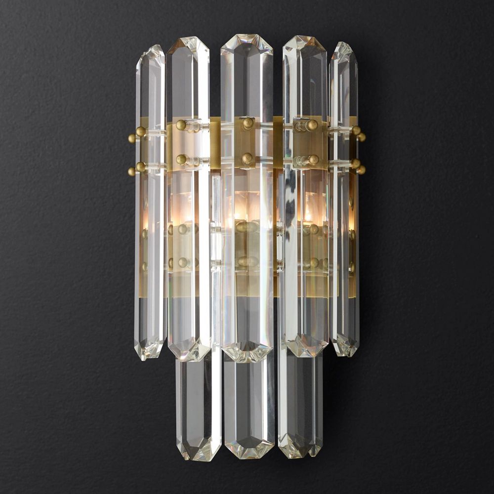 Monclair Radiant Crystal Wall Sconce
