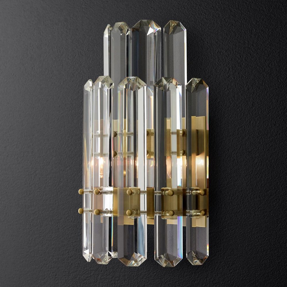 Monclair Radiant Crystal Wall Sconce