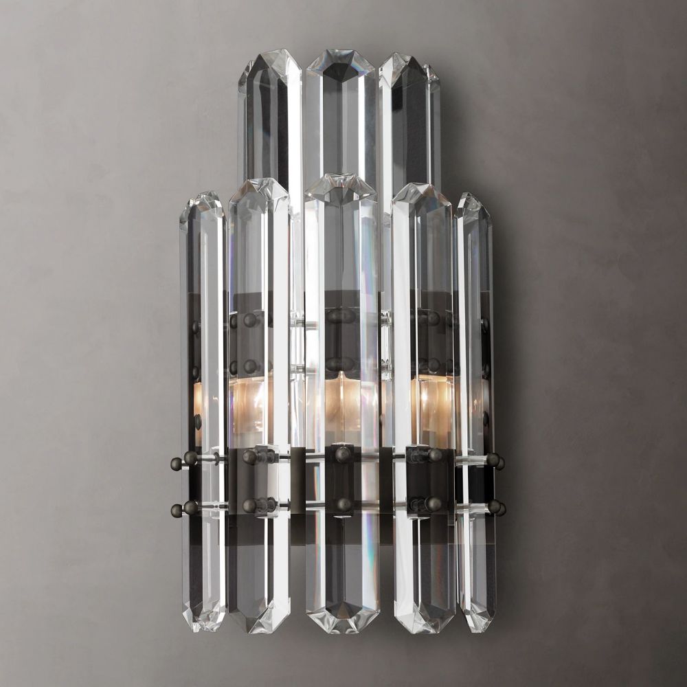 Monclair Radiant Crystal Wall Sconce